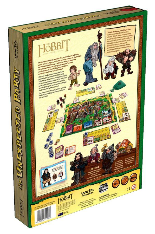 WET02903 The Hobbit - An Unexpected Party Board Game - Weta Workshop - Titan Pop Culture