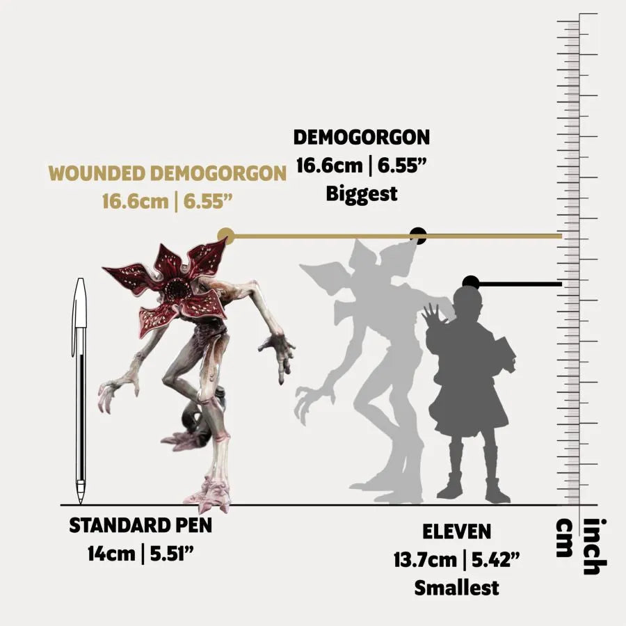 WET03850 Stranger Things - Demogorgon (Wounded) Mini Epics Vinyl - Weta Workshop - Titan Pop Culture