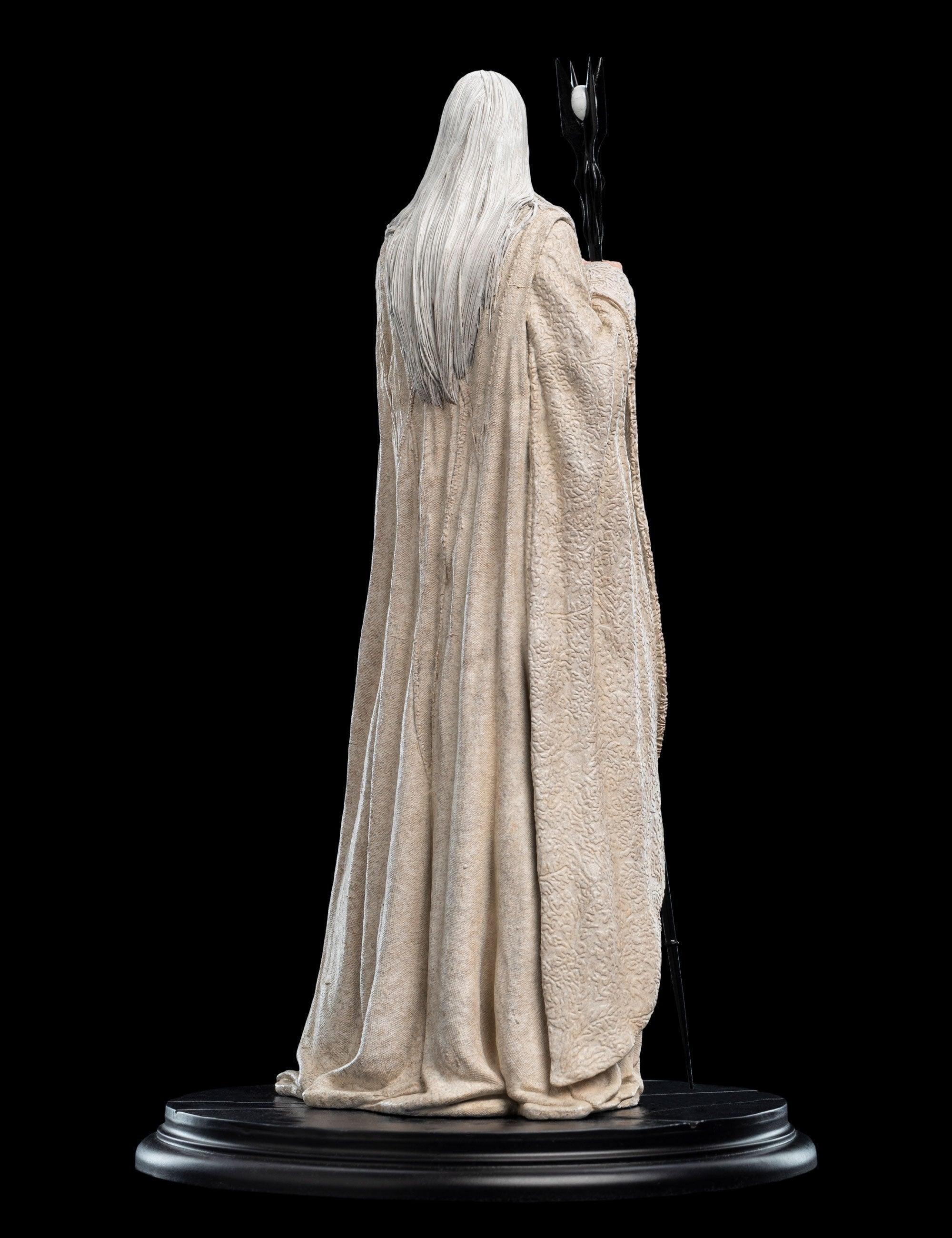 WET04294 The Lord of the Rings - Saruman the White Wizard Statue - Weta Workshop - Titan Pop Culture