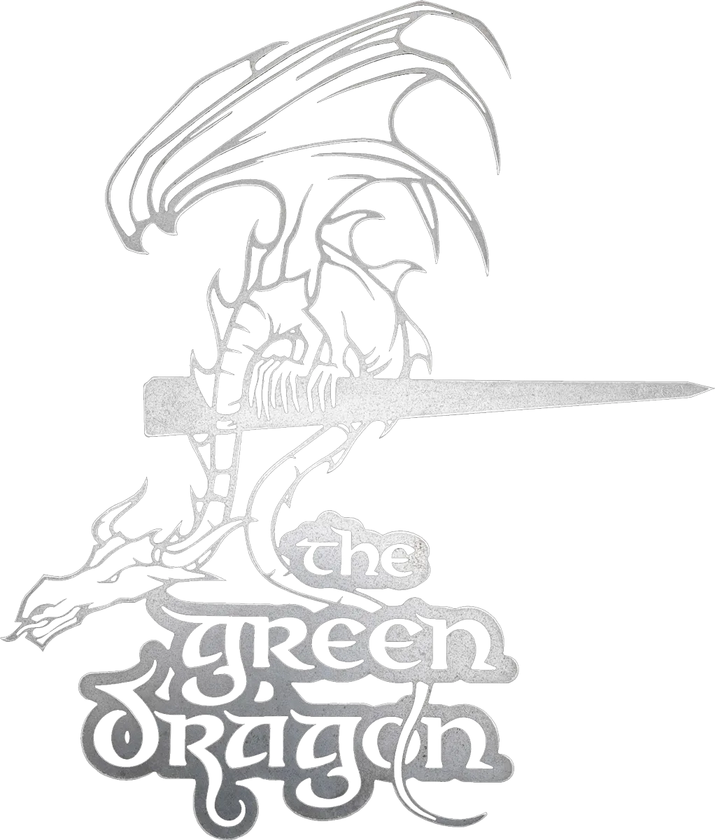 WET04648 Lord of the Rings - The Green Dragon Metalbird Corten Steel Silhouette - Weta Workshop - Titan Pop Culture