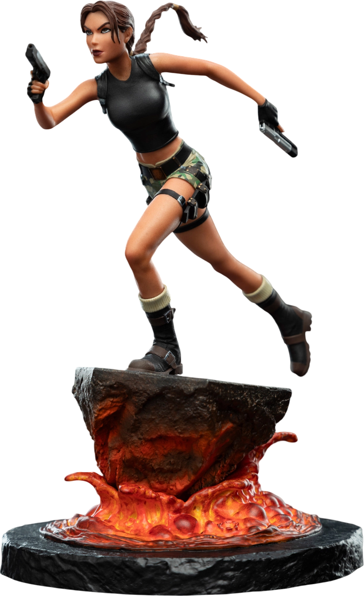 Tomb Raider - Lara Croft Sanctuary of Flame Miniature Figure