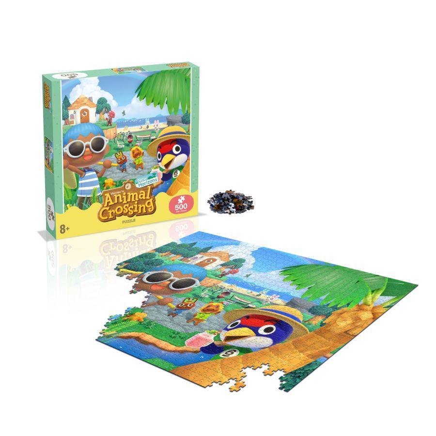 WINWM00953 Animal Crossing Puzzle 500 pieces - Winning Moves - Titan Pop Culture