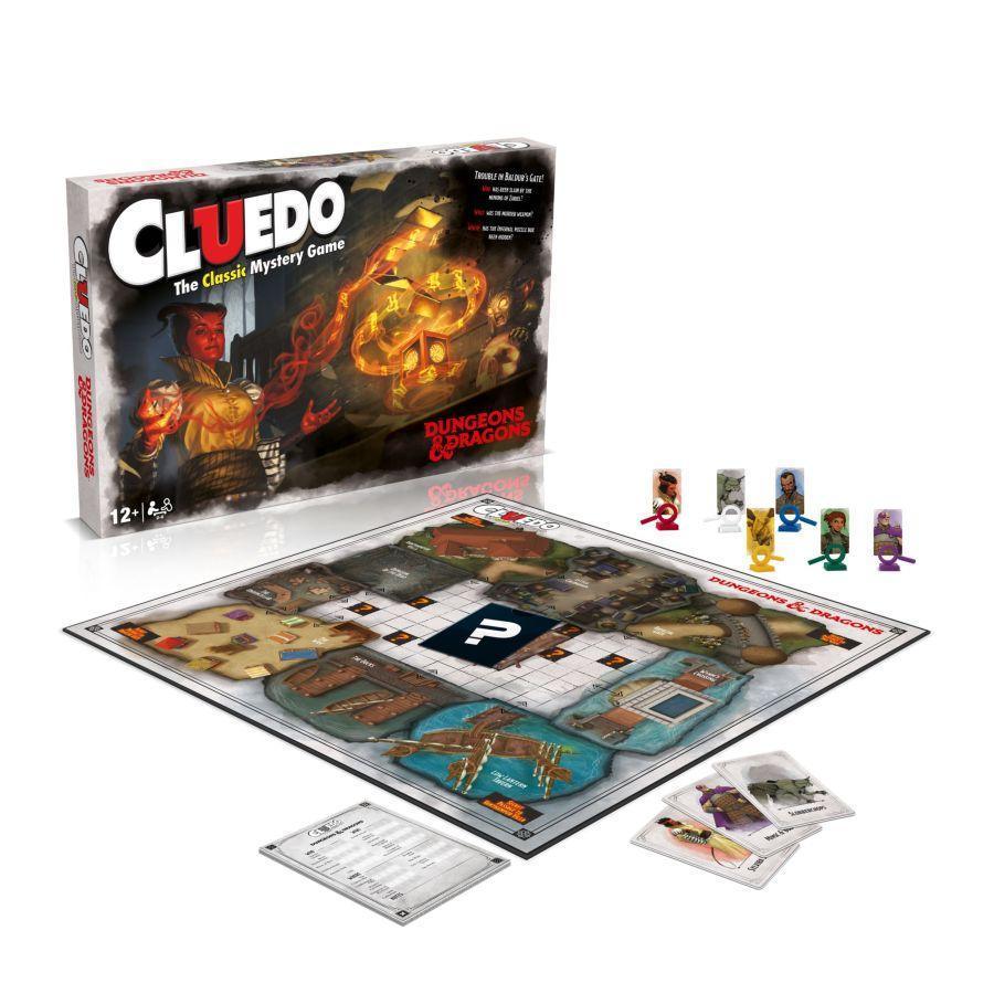 WINWM02029 Cluedo - Dungeons & Dragons Edition - Winning Moves - Titan Pop Culture