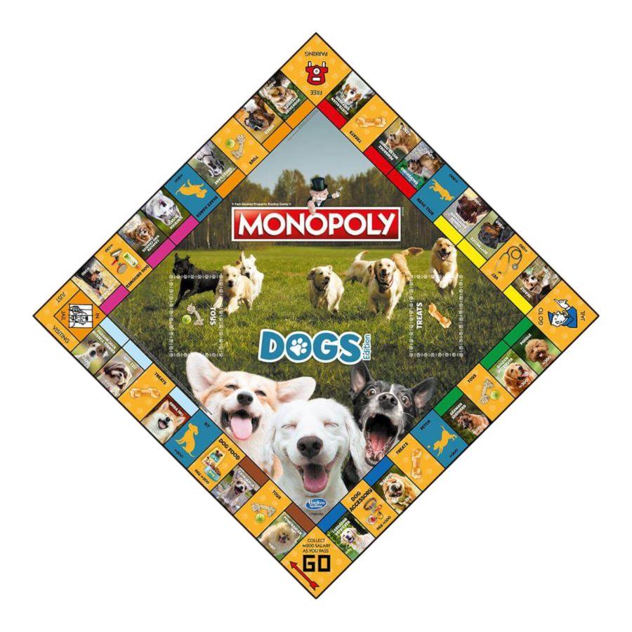 WINWM03194 Monopoly - Dogs Edition - Winning Moves - Titan Pop Culture