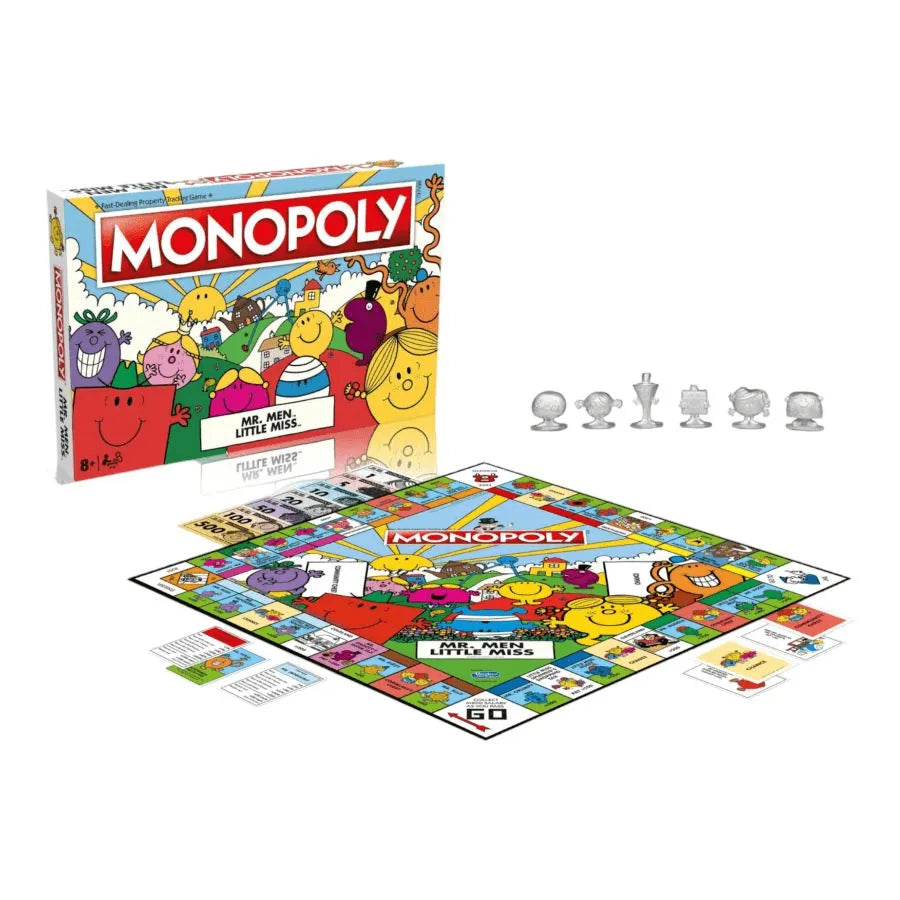 WINWM03274 Monopoly - Mr Men & Little Miss Edition - Winning Moves - Titan Pop Culture