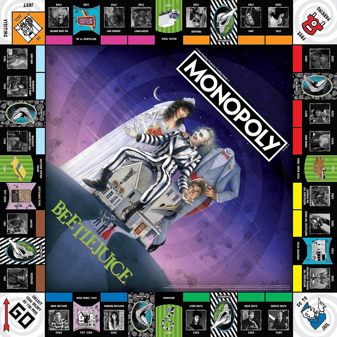 WINWM03321 Monopoly - Beetlejuice Edition - Winning Moves - Titan Pop Culture