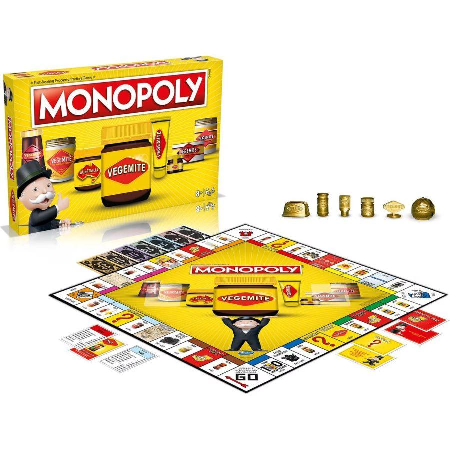WINWM03351 Monopoly - Vegemite Edition - Winning Moves - Titan Pop Culture