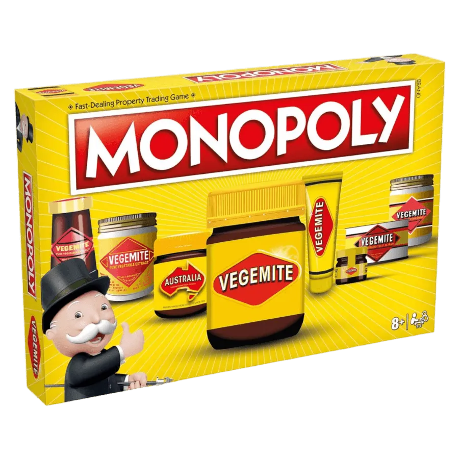 WINWM03351 Monopoly - Vegemite Edition - Winning Moves - Titan Pop Culture