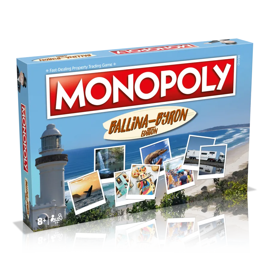 WINWM03526 Monopoly: Ballina - Byron Bay Edition - Winning Moves - Titan Pop Culture