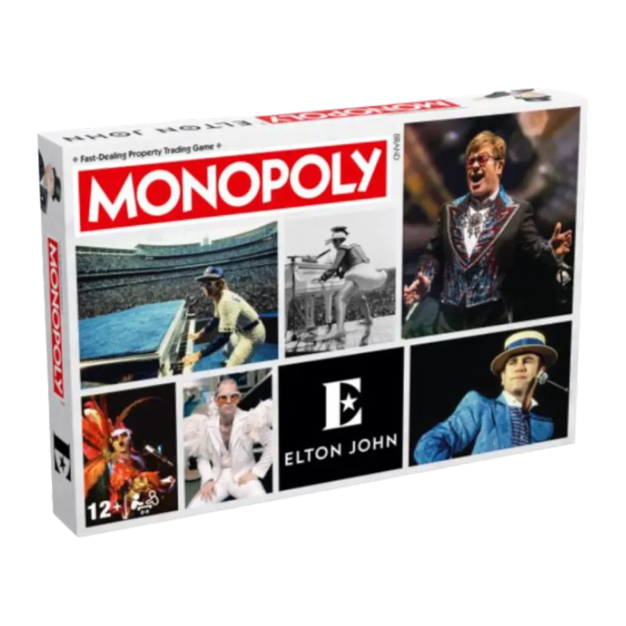 WINWM03836 Monopoly - Elton John Edition - Winning Moves - Titan Pop Culture