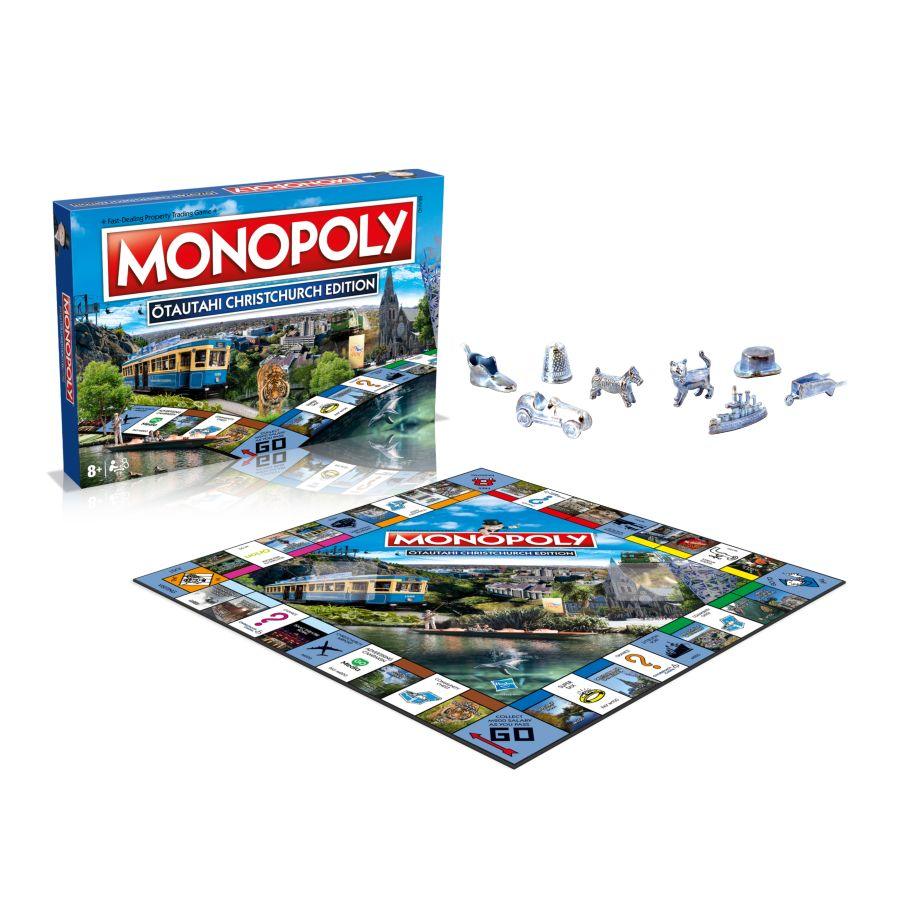 WINWM04115 Monopoly - Christchurch Edition - Winning Moves - Titan Pop Culture