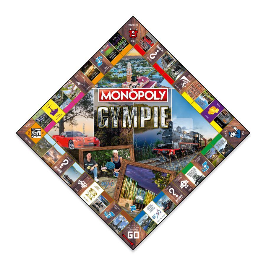 WINWM04499 Monopoly - Gympie Edition - Winning Moves - Titan Pop Culture