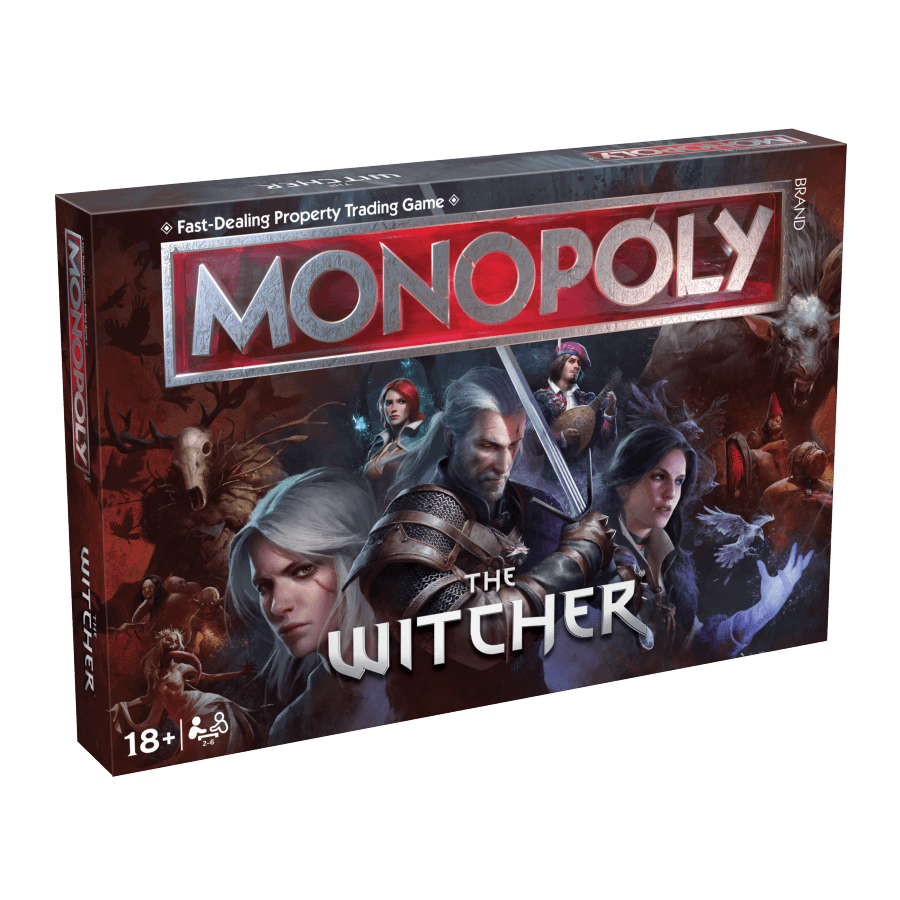 WINWM04623 Monopoly - The Witcher Edition - Winning Moves - Titan Pop Culture