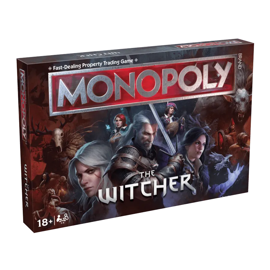 WINWM04623 Monopoly - The Witcher Edition - Winning Moves - Titan Pop Culture