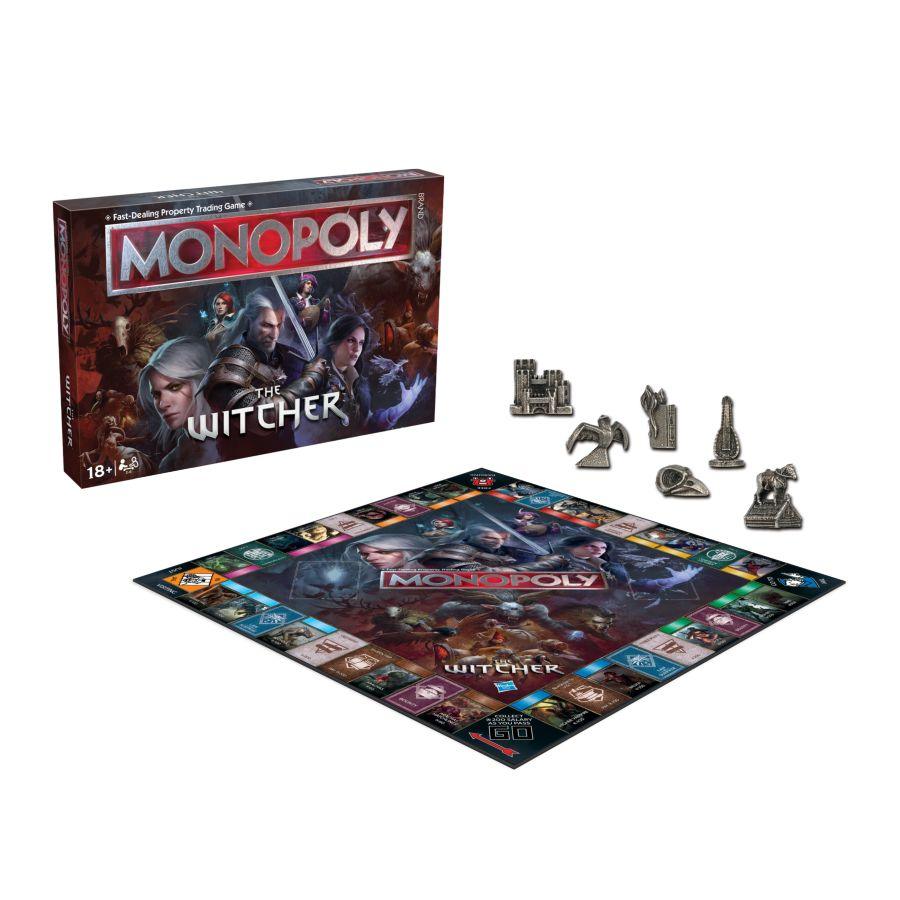 WINWM04623 Monopoly - The Witcher Edition - Winning Moves - Titan Pop Culture