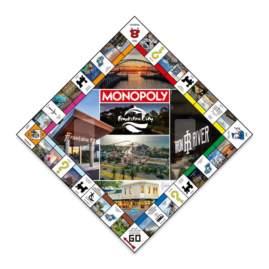 WINWM04706 Monopoly - Frankston Edition - Winning Moves - Titan Pop Culture