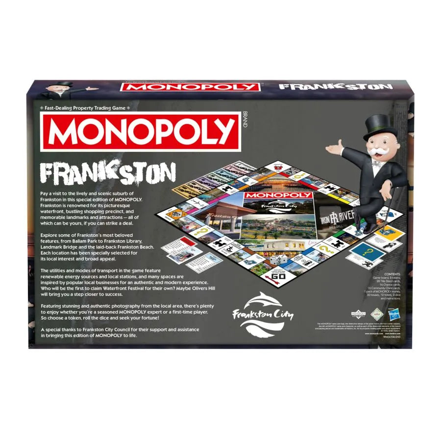 WINWM04706 Monopoly - Frankston Edition - Winning Moves - Titan Pop Culture