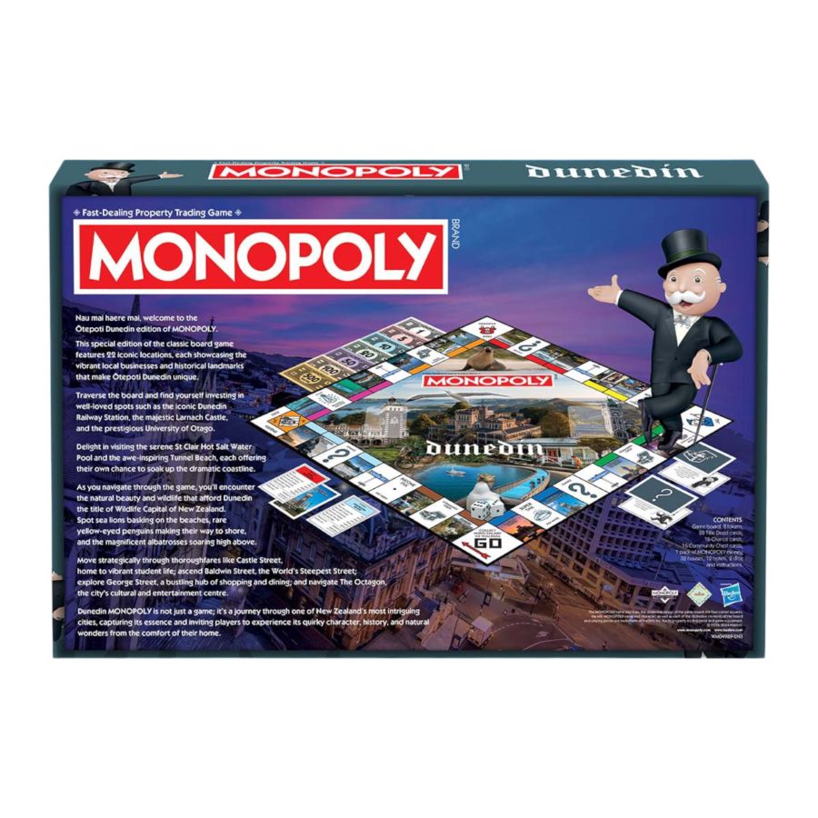 WINWM04989 Monopoly - Dunedin Edition - Winning Moves - Titan Pop Culture