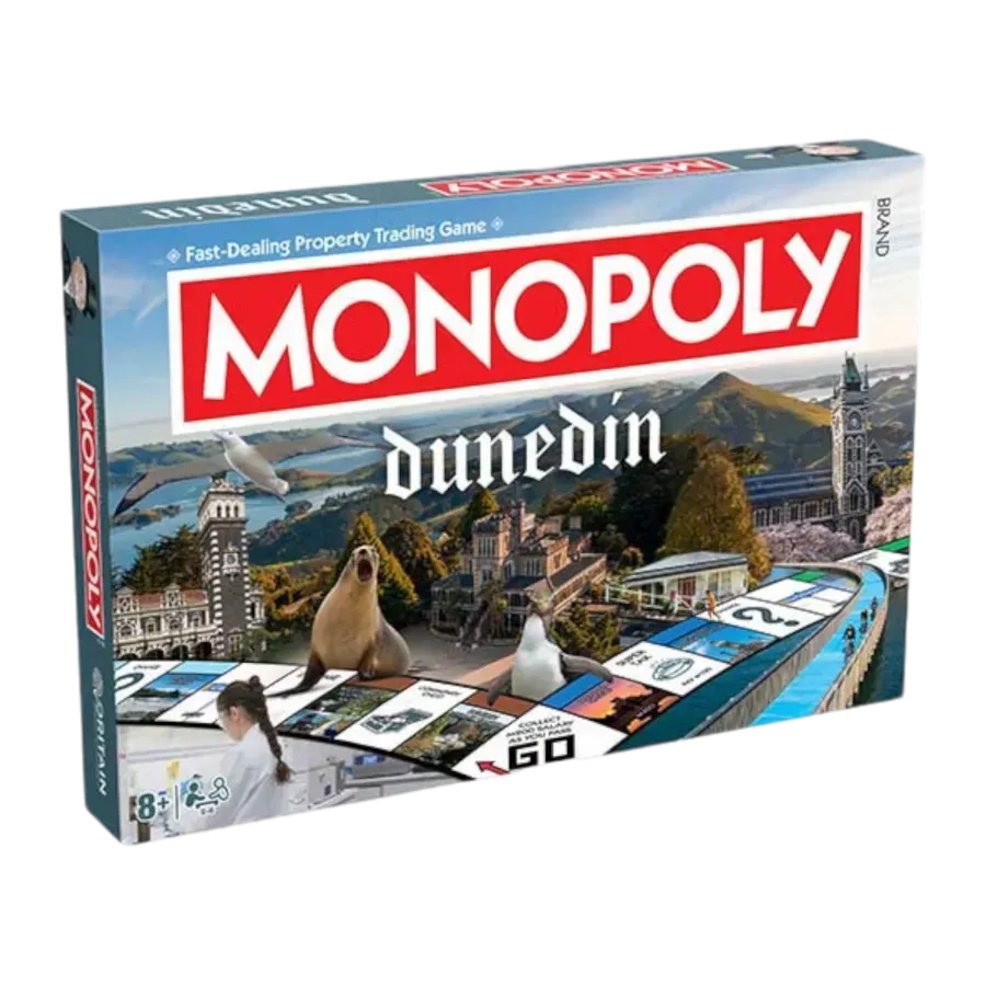 WINWM04989 Monopoly - Dunedin Edition - Winning Moves - Titan Pop Culture