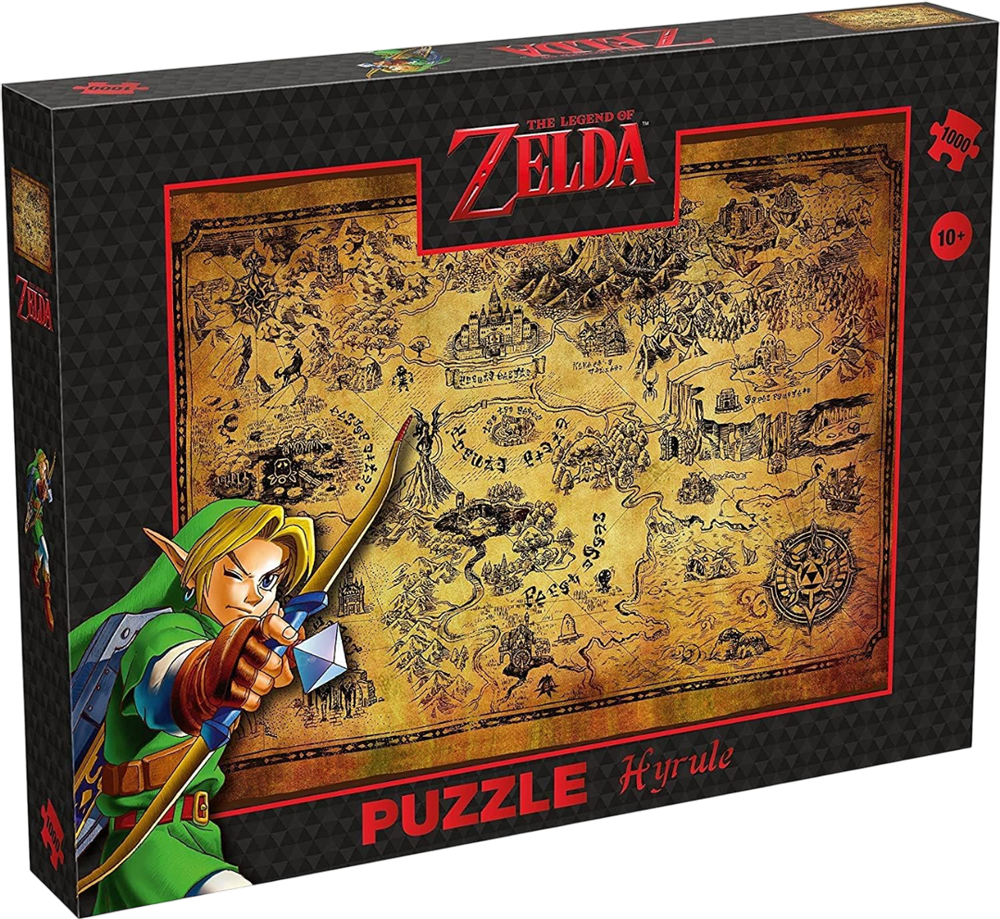 The Legend of Zelda - Hyrule 1000 Piece Jigsaw Puzzle