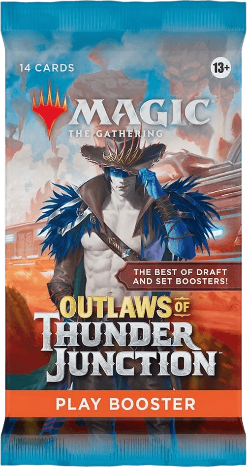 VR-117047 Magic the Gathering Outlaws of Thunder Junction Play Boosters (36 Boosters Per Display) - Wizards of the Coast - Titan Pop Culture