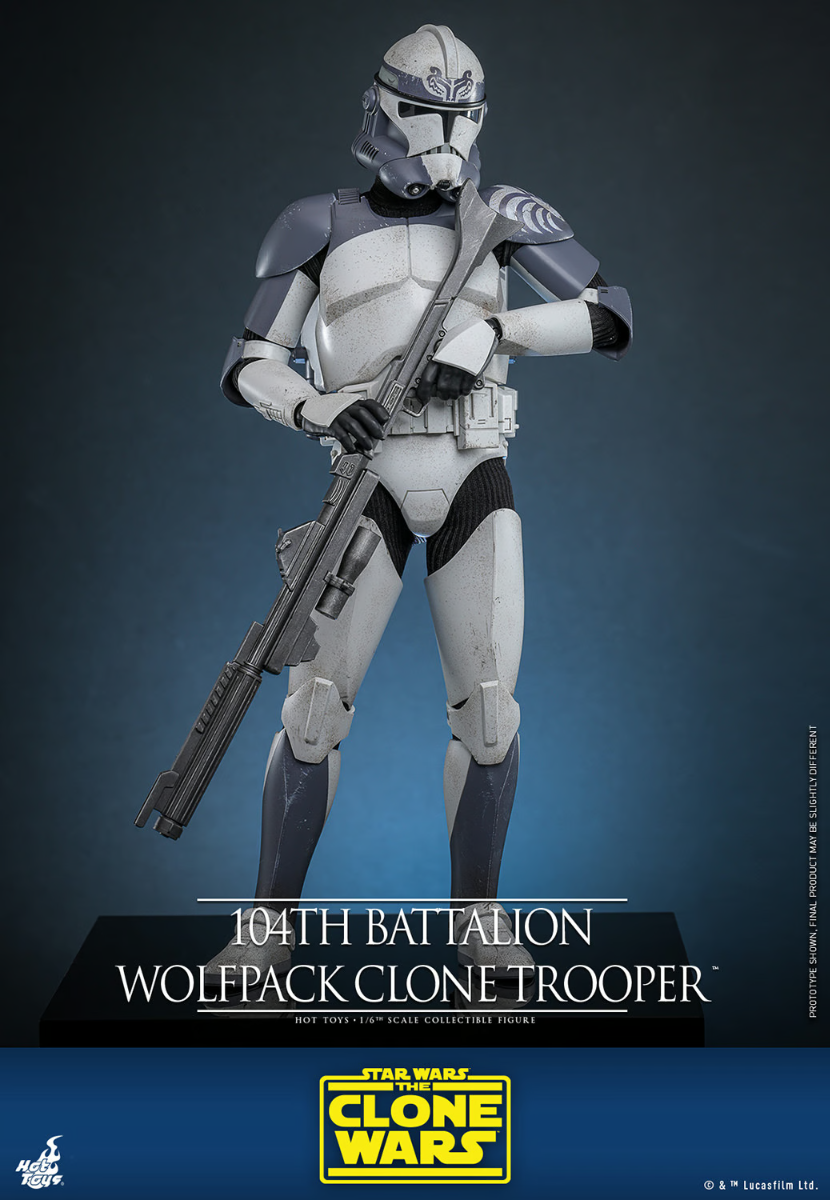 Star Wars - 104th Battalion Wolfpack Clone Trooper 1:6 Scale Collectable Action Figure