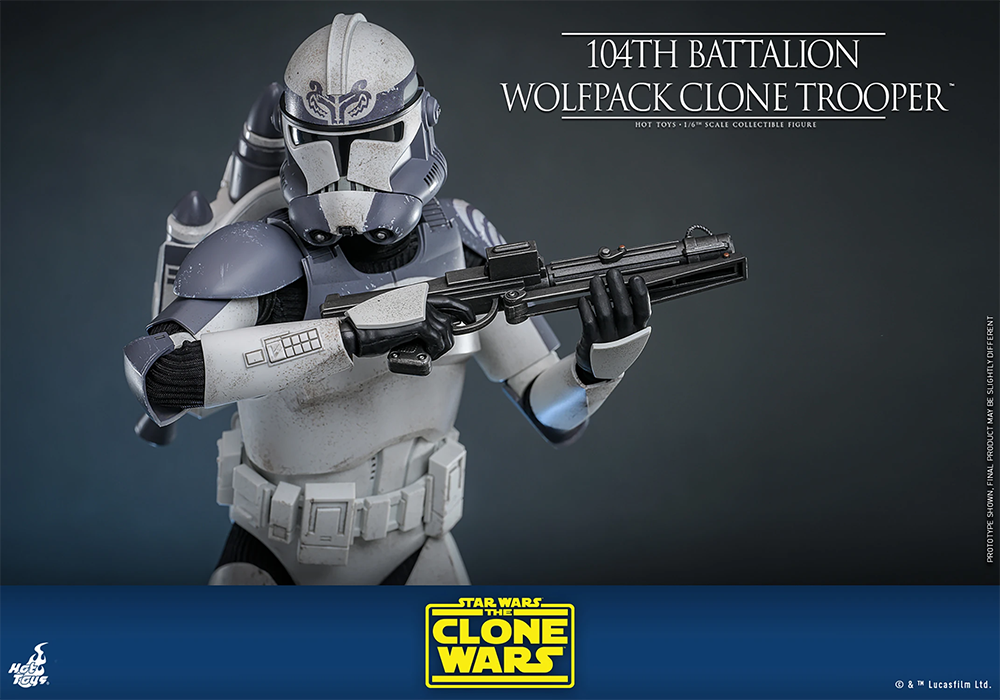 Star Wars - 104th Battalion Wolfpack Clone Trooper 1:6 Scale Collectable Action Figure
