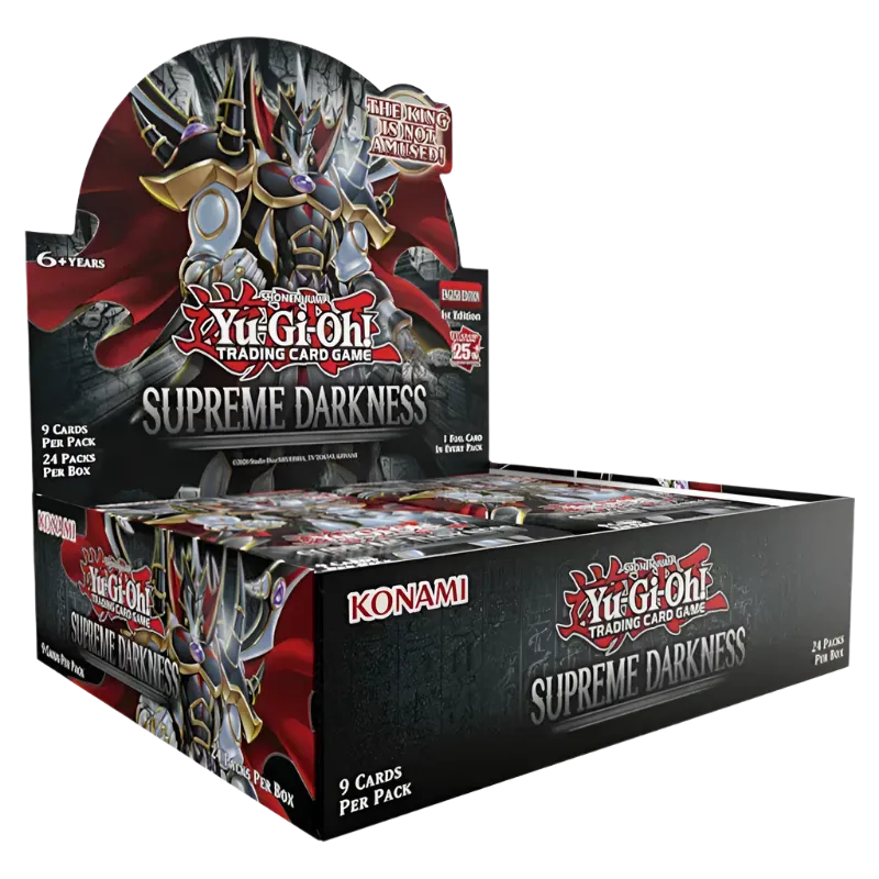 KON18917 Yu-Gi-Oh - Supreme Darkness Booster (Display of 24) - Konami - Titan Pop Culture