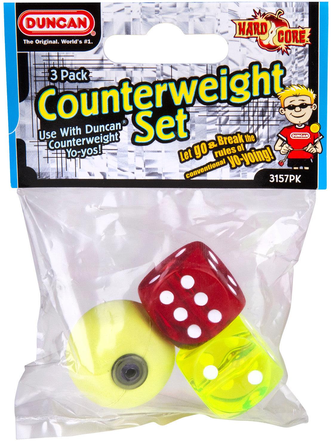 Duncan Yo Yo Counterweight Set (2 Dice/1 Ball)