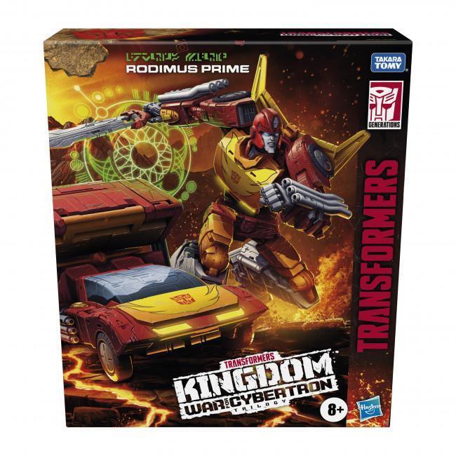 20473 Transformers Generations War for Cybertron: Kingdom Commander WFC-K29 Rodimus Prime with Trailer Action Figure, 7.5-inch - Hasbro - Titan Pop Culture