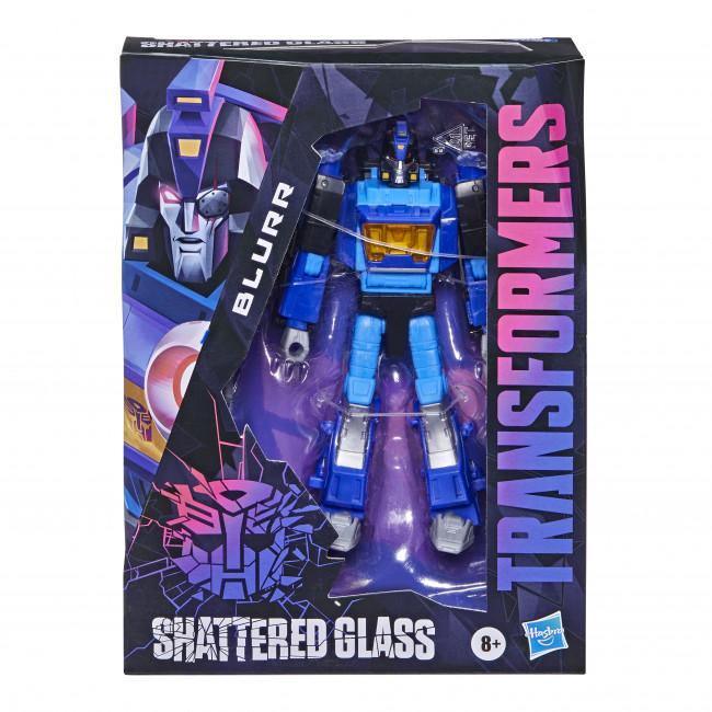 20474 Transformers Generations Shattered Glass Collection Deluxe Class Blurr, 5.5-inch - Hasbro - Titan Pop Culture