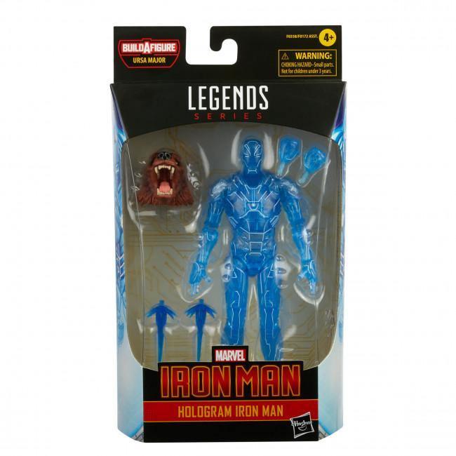 20513 Hasbro Marvel Legends Series 6-inch Hologram Iron Man Action Figure Toy - Hasbro - Titan Pop Culture