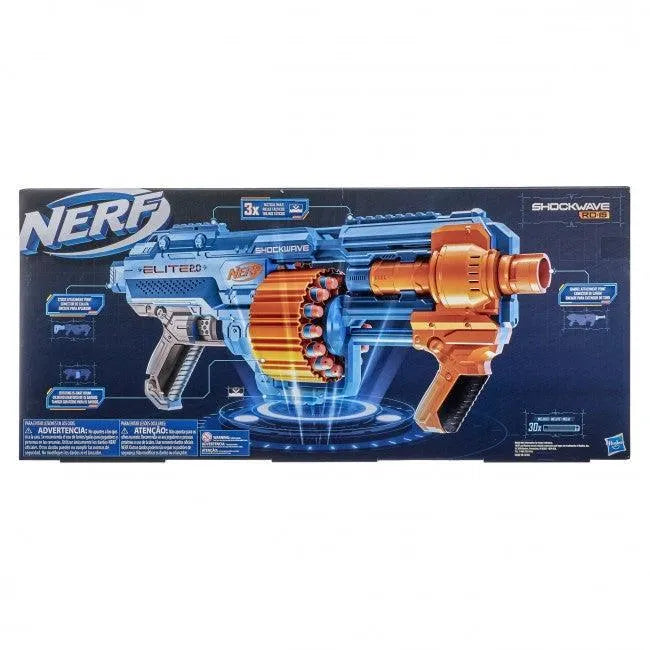 20868 Nerf Elite 2.0: Shockwave RD-15 Blaster - Nerf - Titan Pop Culture