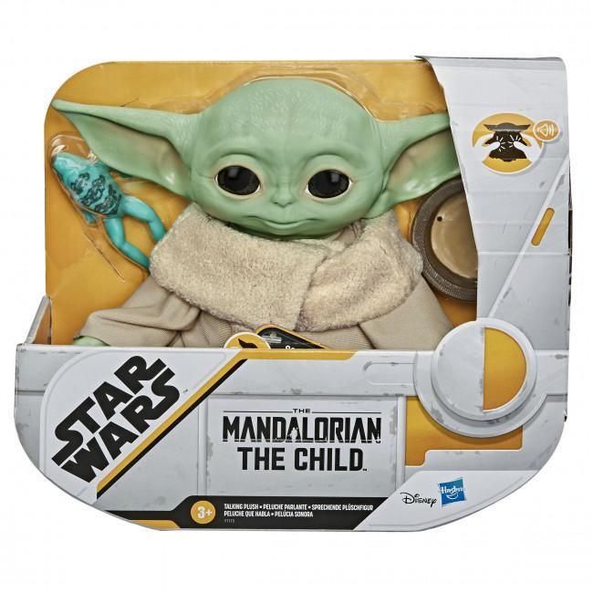 20930 Star Wars - The Child Talking Plush Toy with Character Sounds and Accessories The Mandalorian Toy - Hasbro - Titan Pop Culture