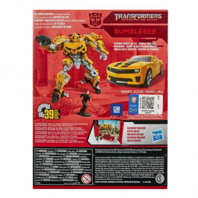 Transformers Studio Series Deluxe 100 Bumblebee Converting Action Figure  (4.5”) - Transformers