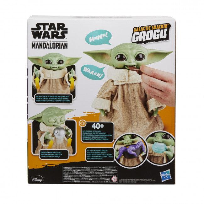 21971 Star Wars: Galactic Snackin' Grogu Animatronic Toy - Hasbro - Titan Pop Culture