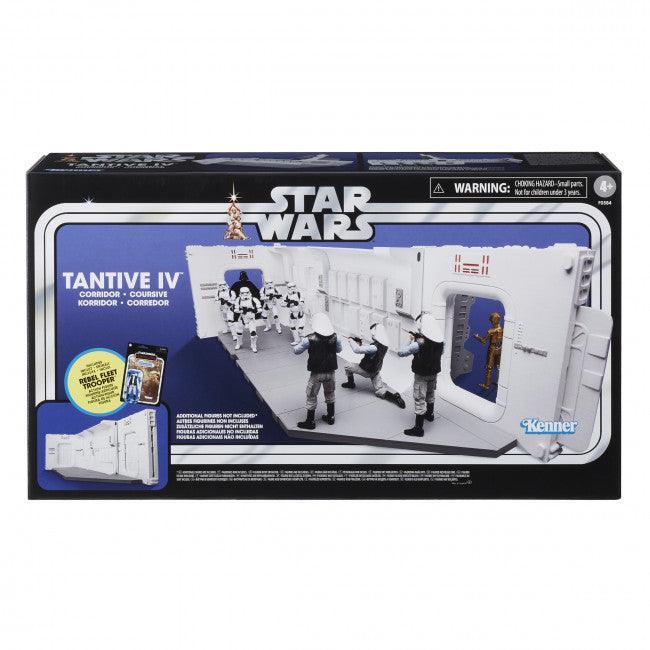 22677 Star Wars The Vintage Collection: A New Hope - Tantive IV Hallway Playset with Rogue One Rebel Fleet Trooper Figure - Hasbro - Titan Pop Culture