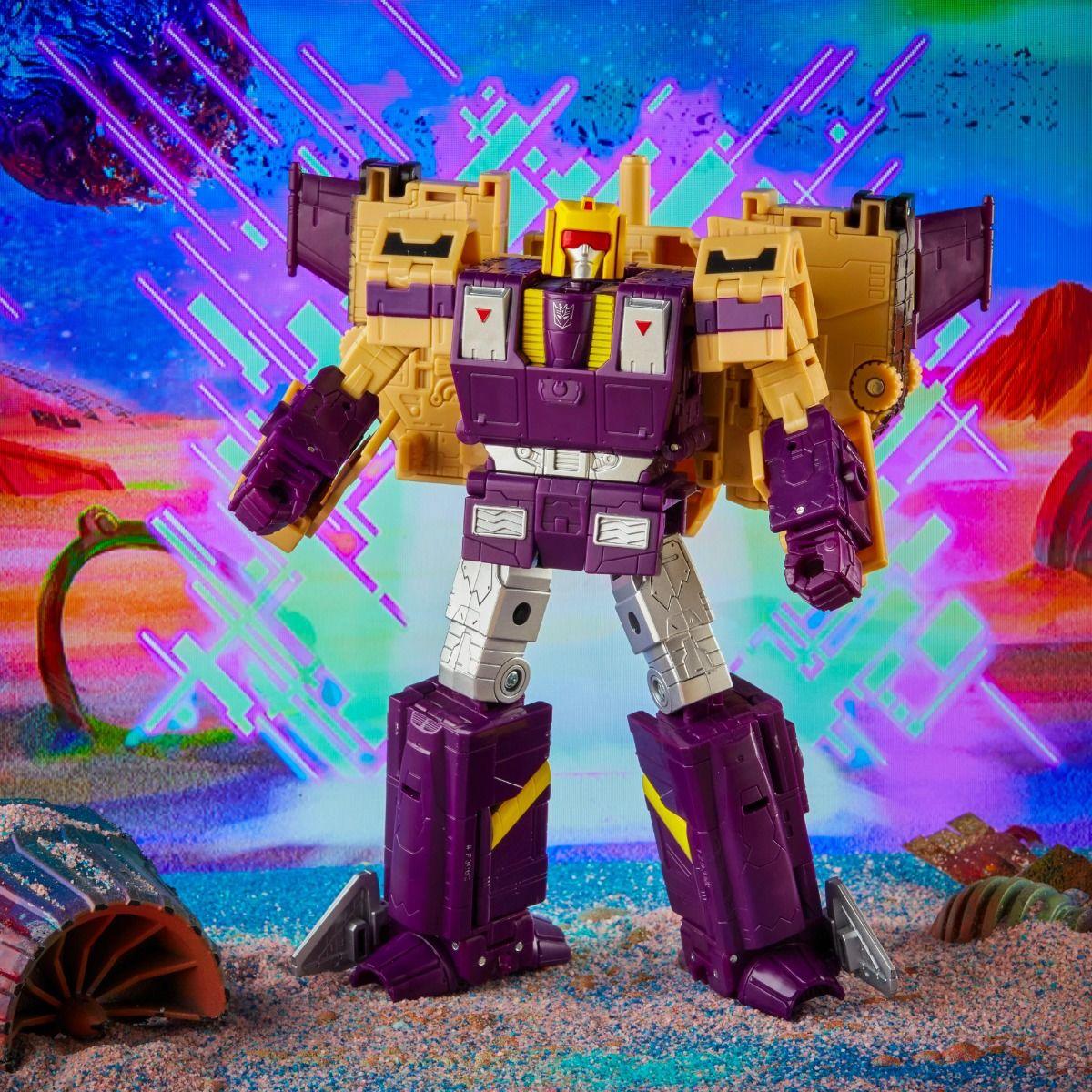 22896 Transformers Legacy: Leader Class - Blitzwing Action Figure - Hasbro - Titan Pop Culture