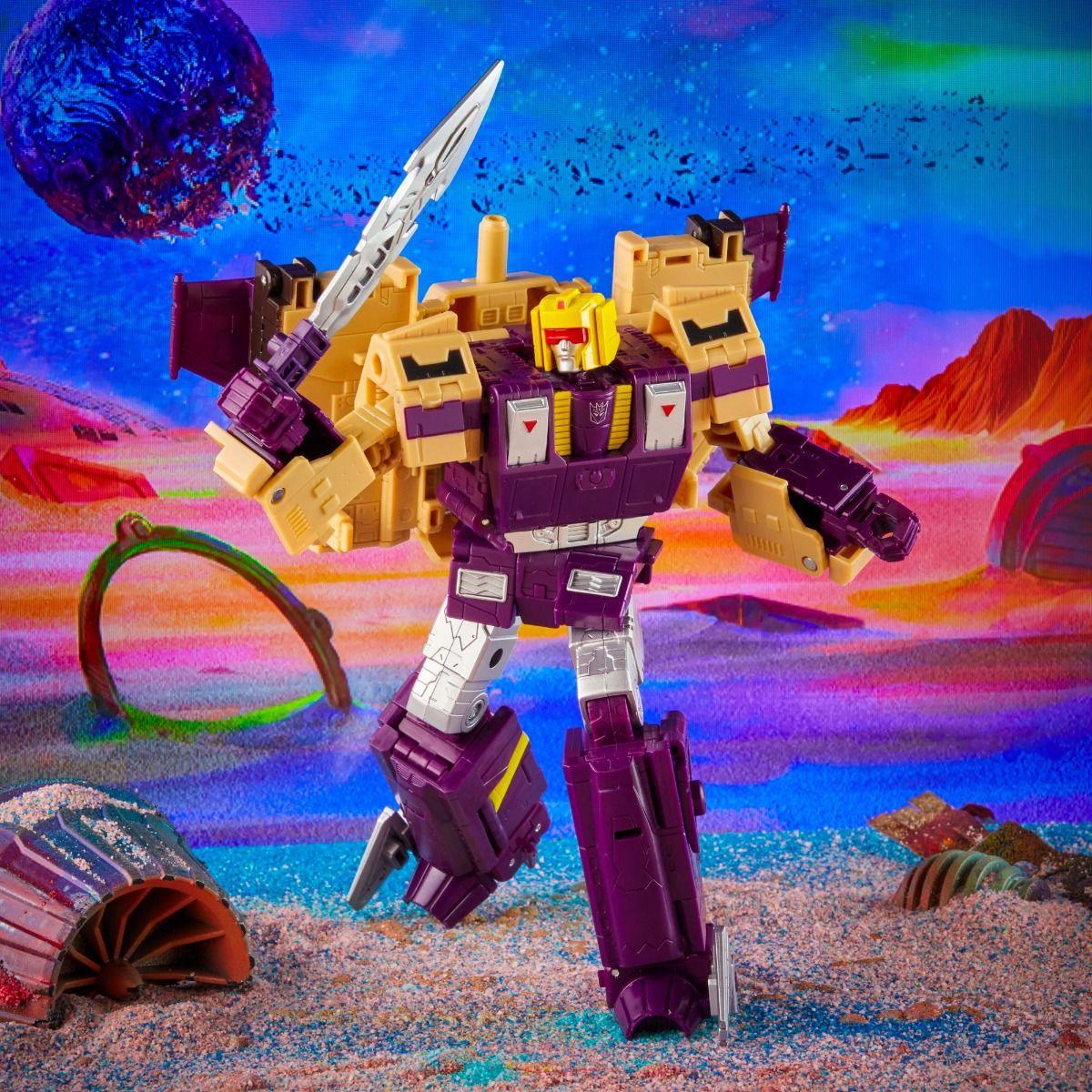 22896 Transformers Legacy: Leader Class - Blitzwing Action Figure - Hasbro - Titan Pop Culture