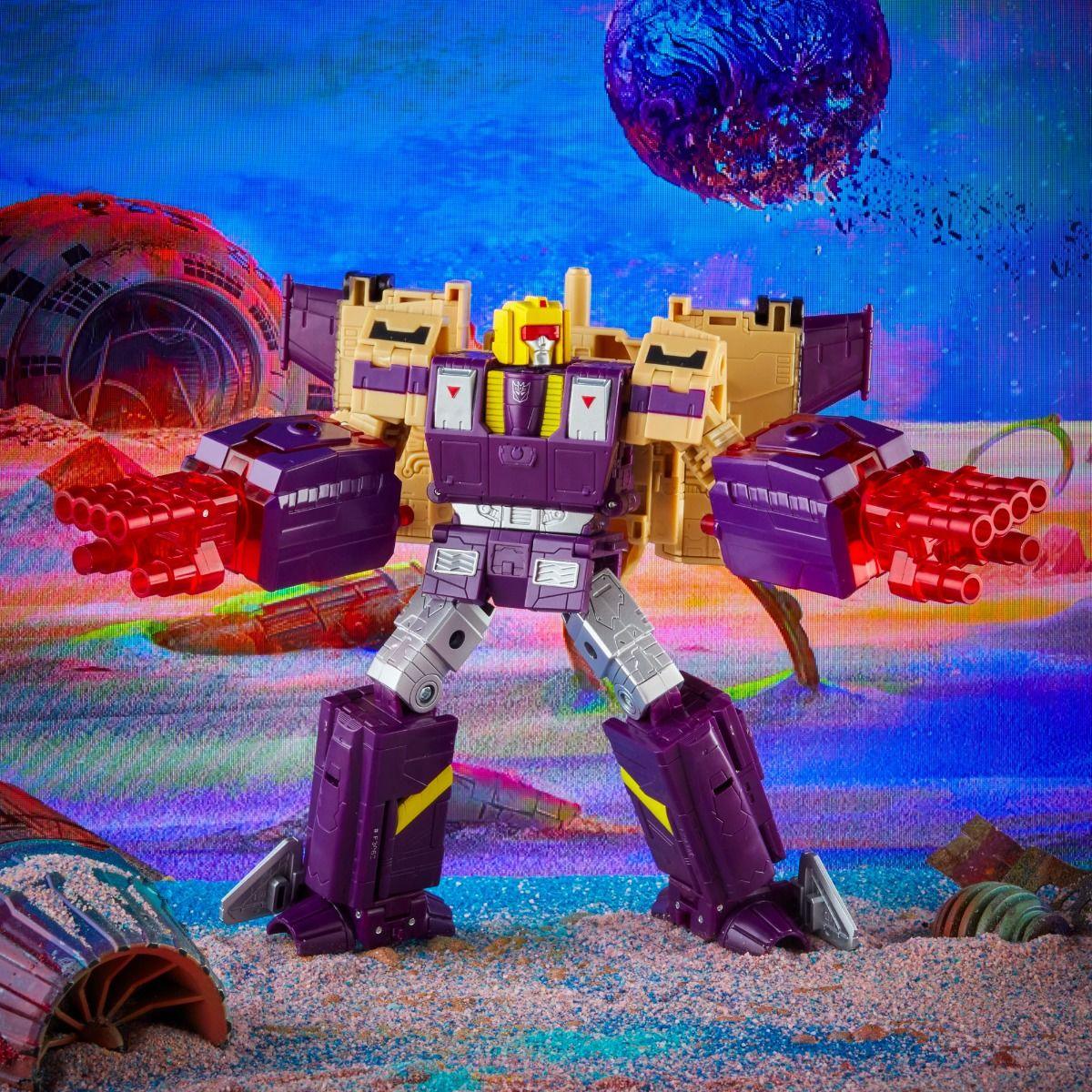 22896 Transformers Legacy: Leader Class - Blitzwing Action Figure - Hasbro - Titan Pop Culture