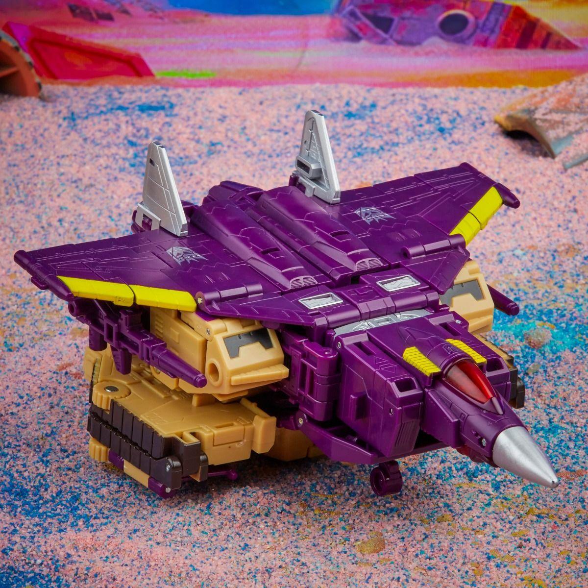 22896 Transformers Legacy: Leader Class - Blitzwing Action Figure - Hasbro - Titan Pop Culture