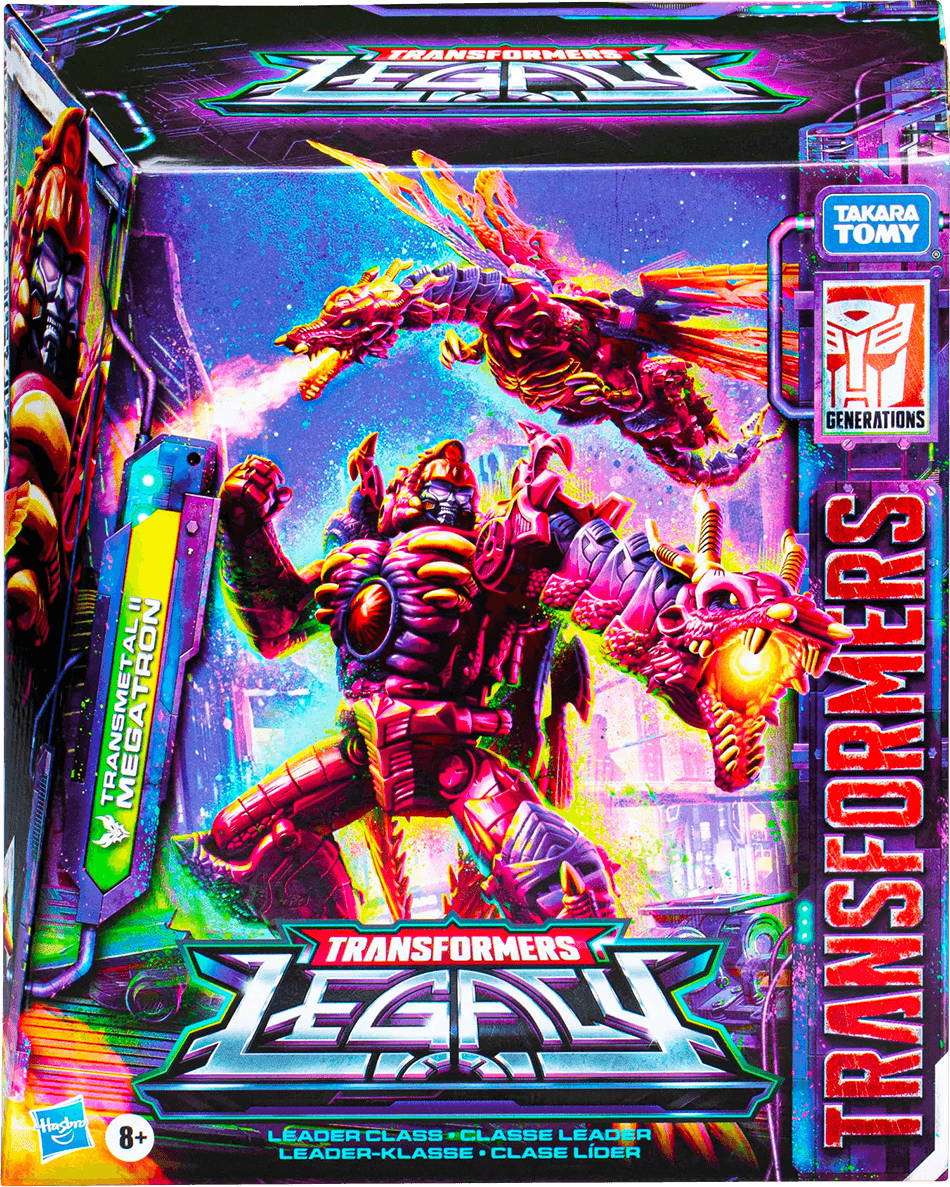 23172 Transformers Legacy: Leader Class - Transmetal II Megatron Action Figure - Hasbro - Titan Pop Culture