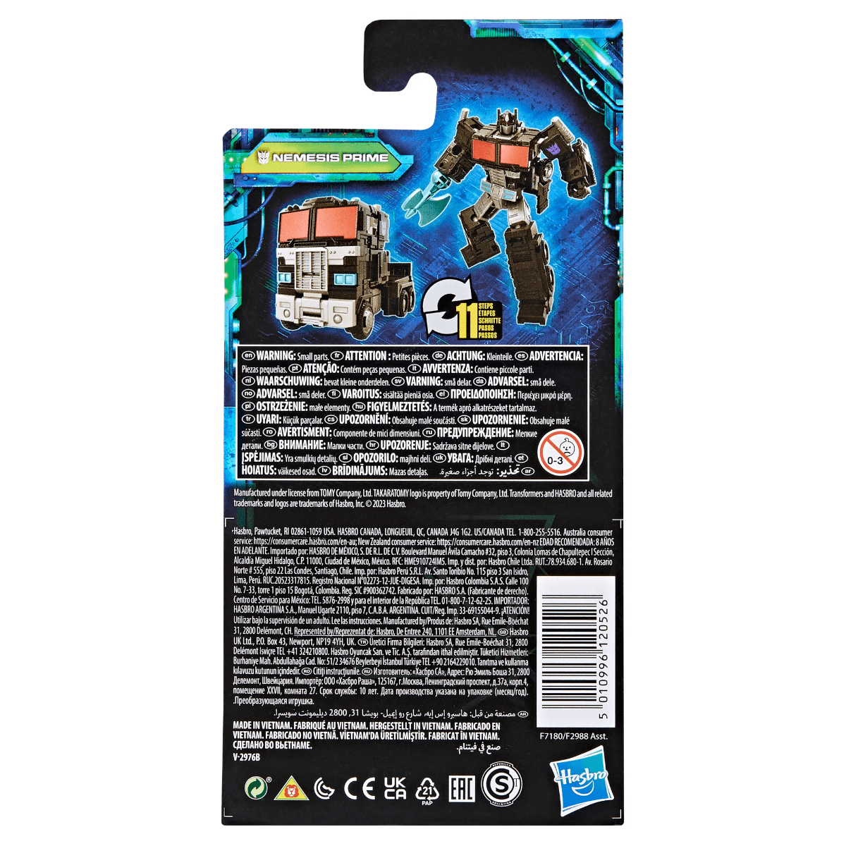 24123 Transformers Legacy Evolution Nemesis Prime - Hasbro - Titan Pop Culture