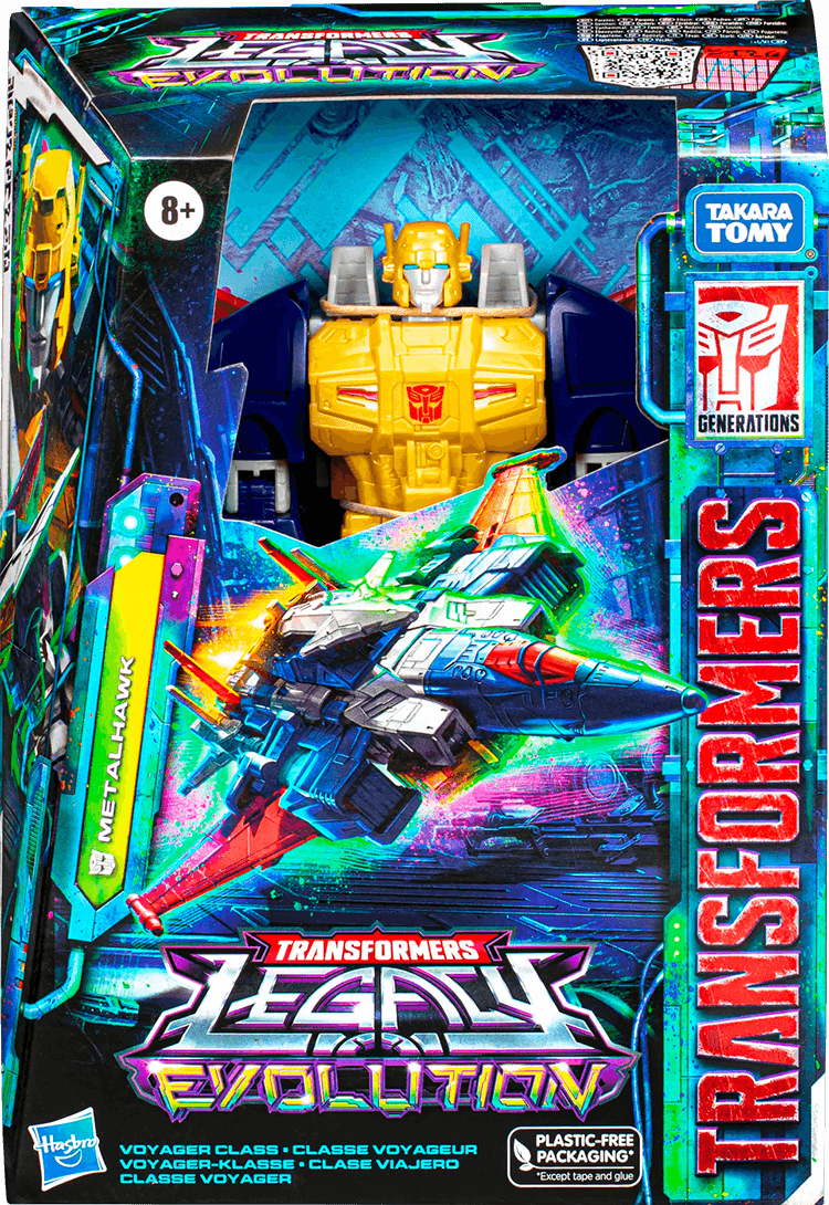 24128 Transformers Legacy Evolution: Voyager Class - Metalhawk - Hasbro - Titan Pop Culture