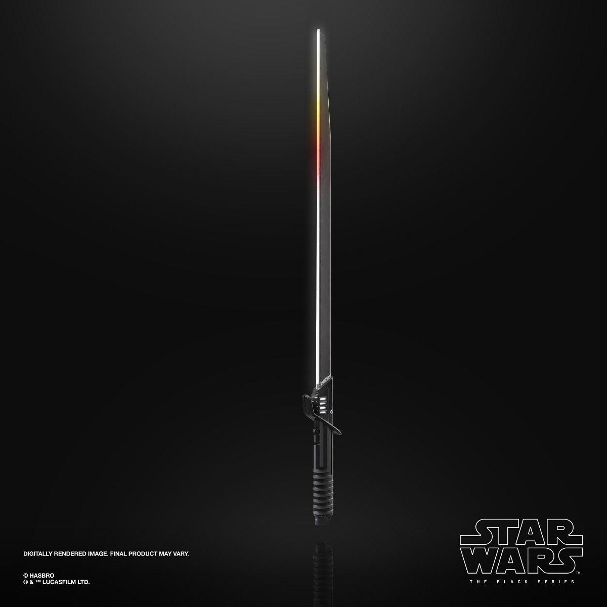 24602 Star Wars The Black Series Mandalorian Darksaber Force FX Elite Lightsaber - Hasbro - Titan Pop Culture