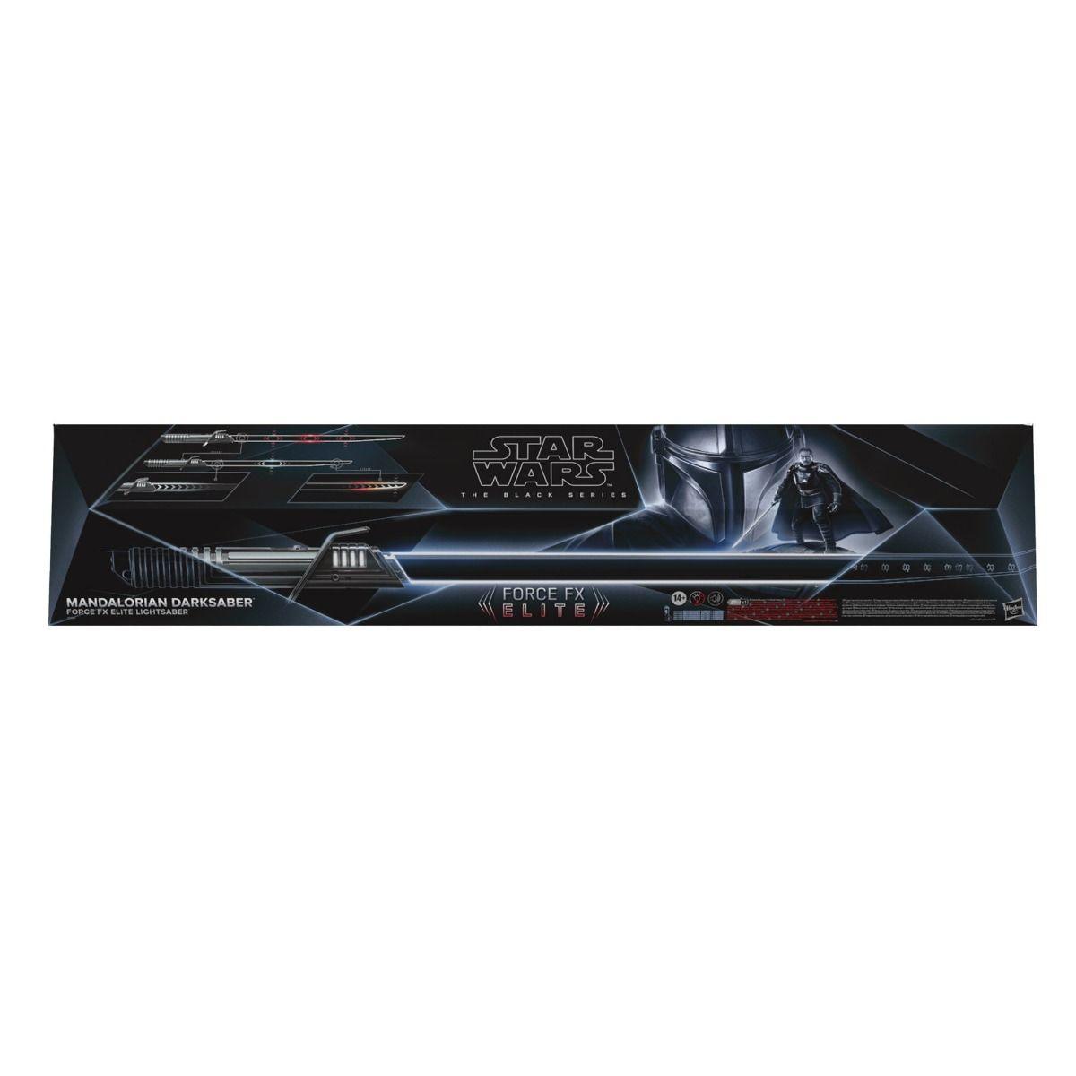 24602 Star Wars The Black Series Mandalorian Darksaber Force FX Elite Lightsaber - Hasbro - Titan Pop Culture