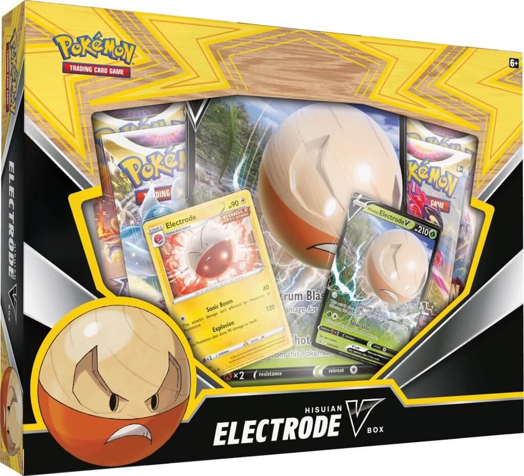 290-85121 Pokemon TCG Hisuian Electrode V Box - Pokemon - Titan Pop Culture