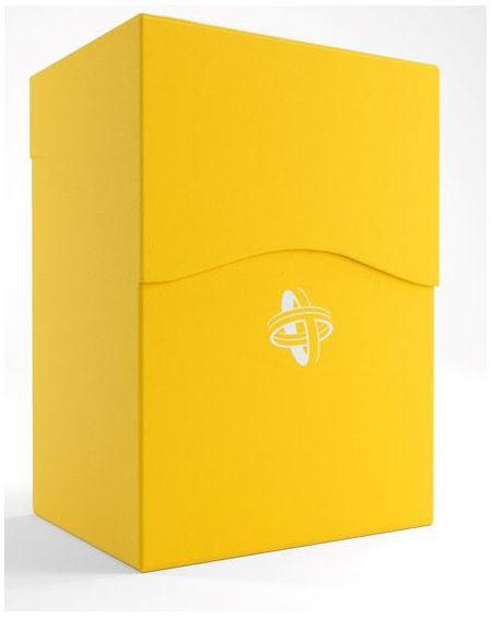 Gamegenic Deck Holder Holds 80 Sleeves Deck Box Yellow