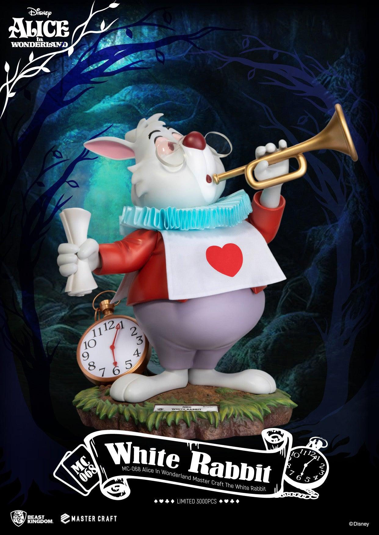 VR-105880 Beast Kingdom Master Craft Alice In Wonderland the White Rabbit - Beast Kingdom - Titan Pop Culture