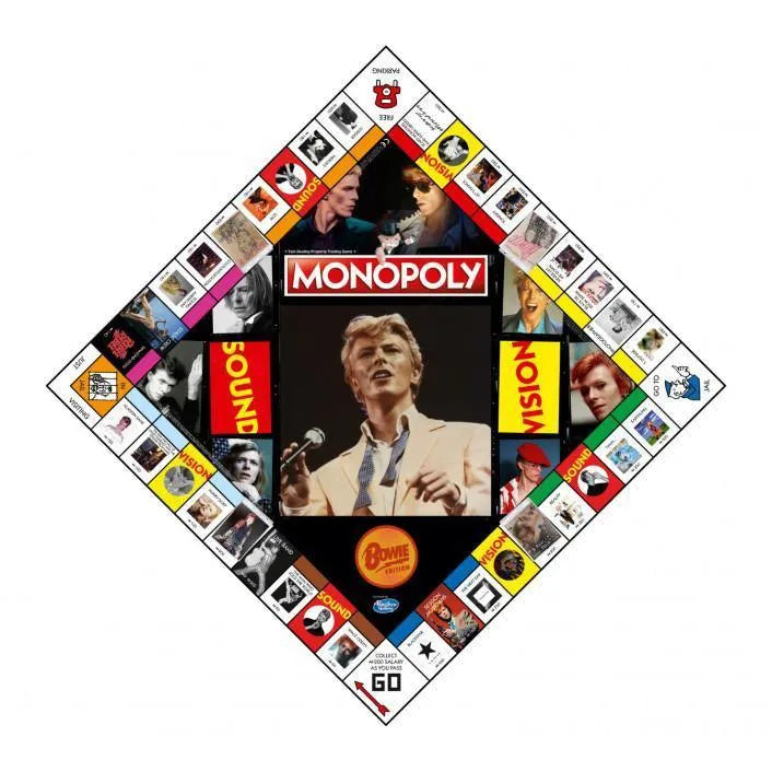 5036905039536 Monopoly - David Bowie Edition - Winning Moves - Titan Pop Culture